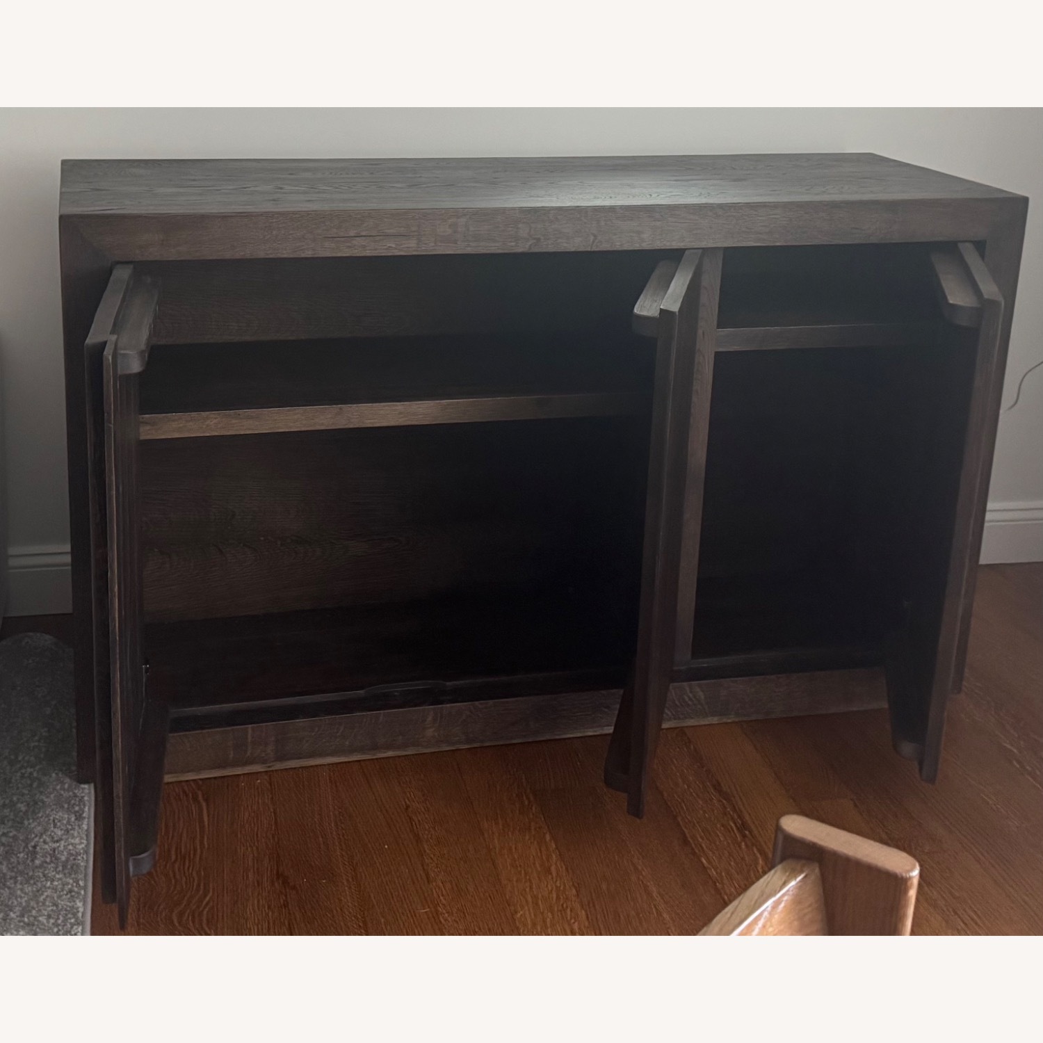 Restoration Hardware Reclaimed Oak Panel Triple-Door Sideboard - image-3