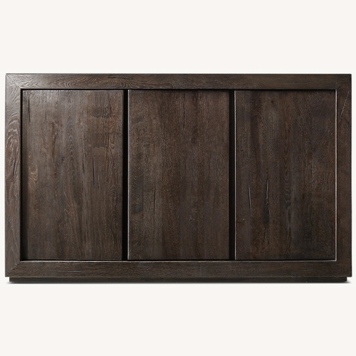 Used Restoration Hardware Reclaimed Oak Panel Triple-Door Sideboard for sale on AptDeco