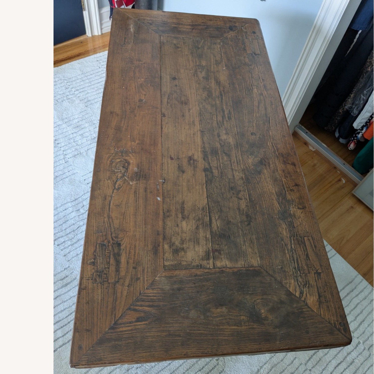 Antique 1900s Chinese 4-Drawer Kitchen Chest - image-7