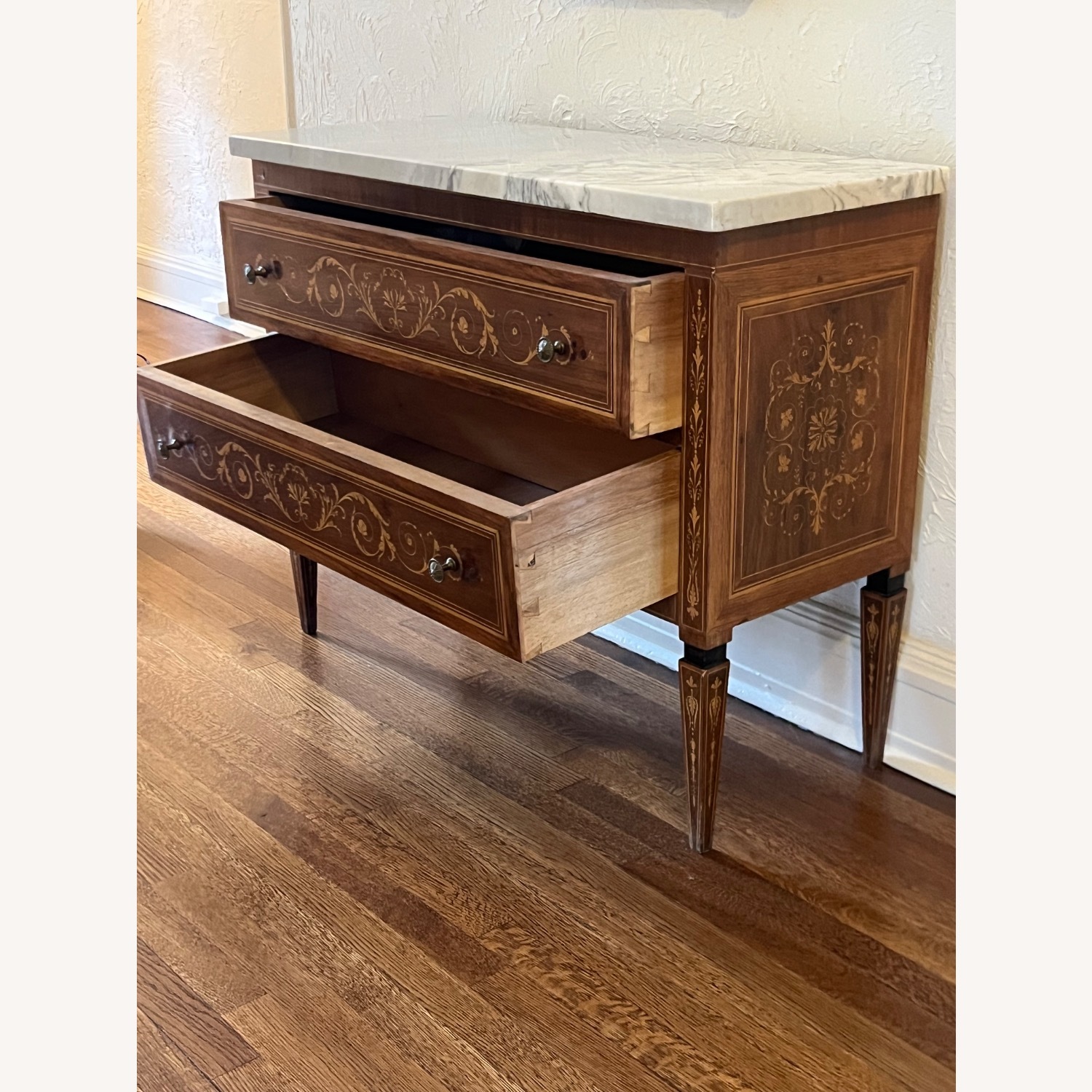 Vintage Marble Top Chest - image-3