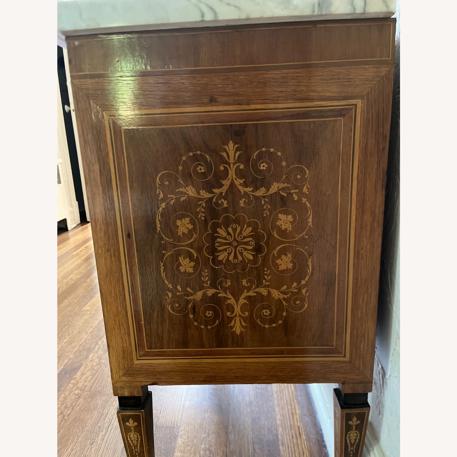 Vintage Marble Top Chest - image-5