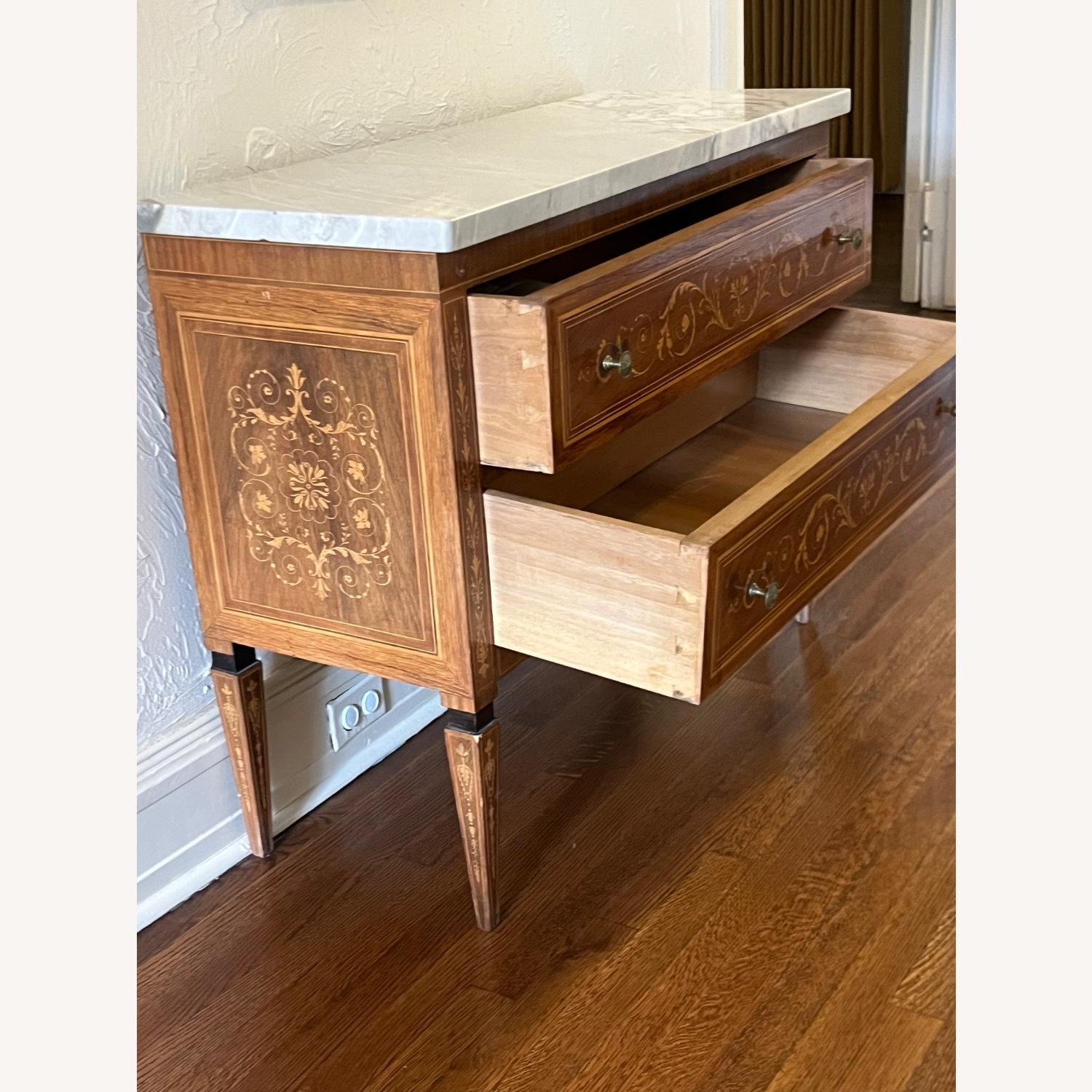 Vintage Marble Top Chest - image-4