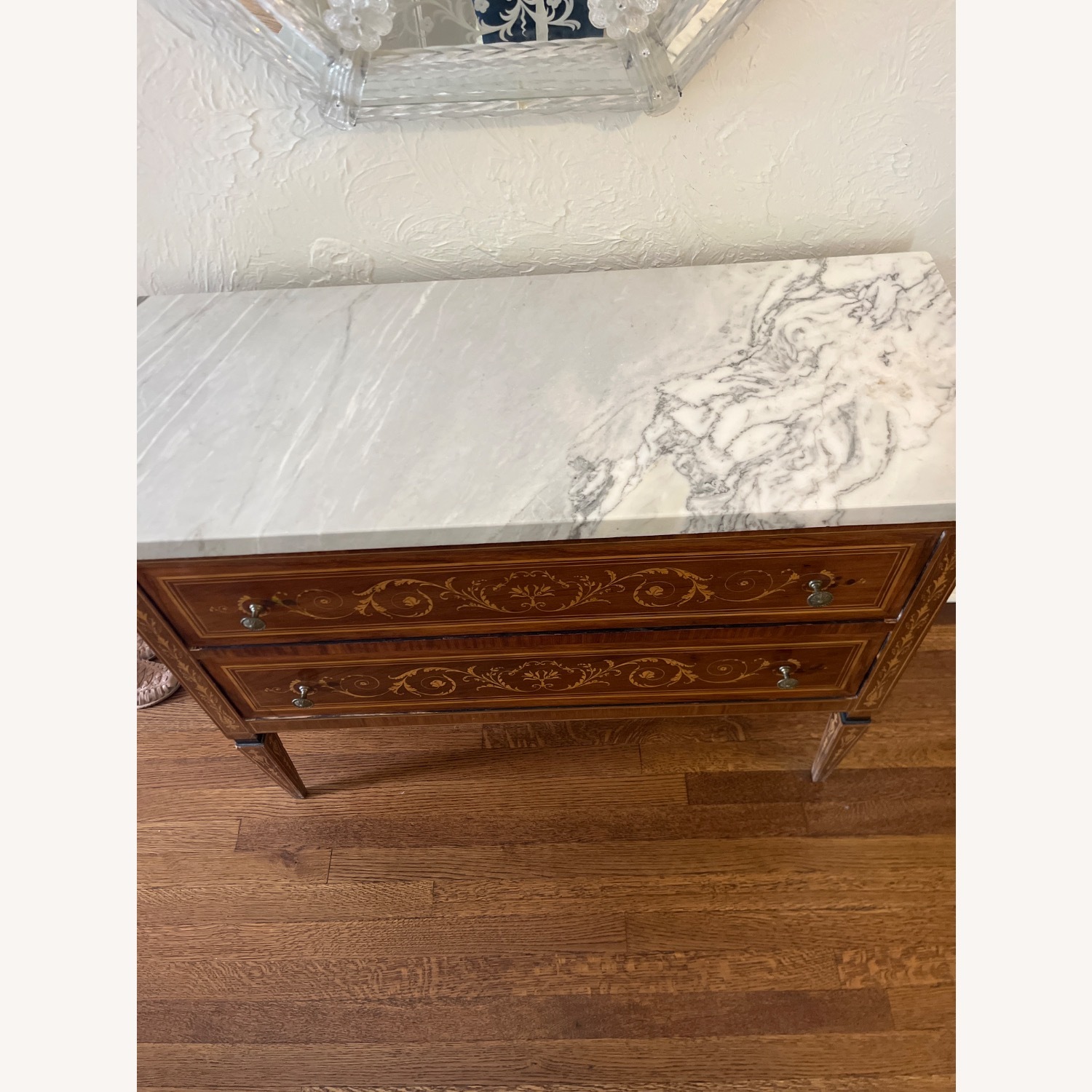 Vintage Marble Top Chest - image-6