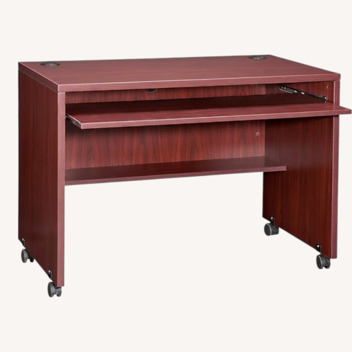 Used Lorell Essentials Computer Desk With Wheels for sale on AptDeco