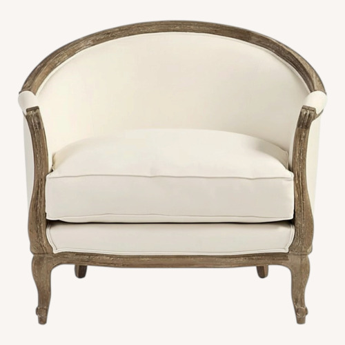 Used Ballard Designs Natural Chair and a Half for sale on AptDeco