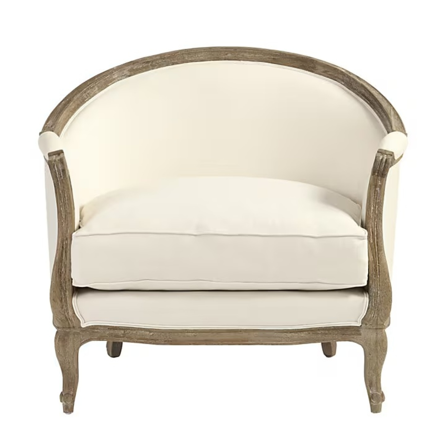 Ballard Designs Natural Chair and a Half - image-7