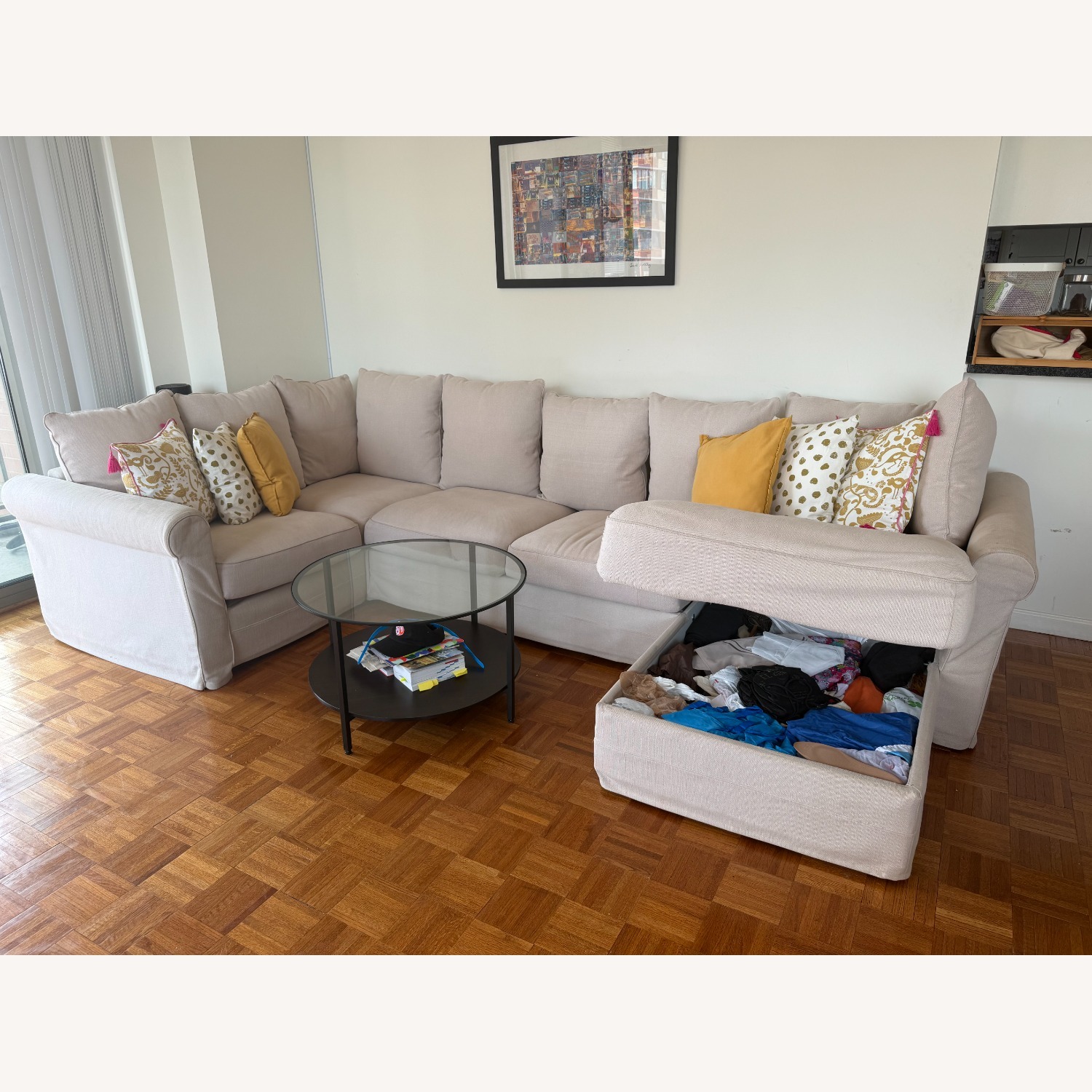 IKEA KIKIV Modern Sectional Sofa - image-5
