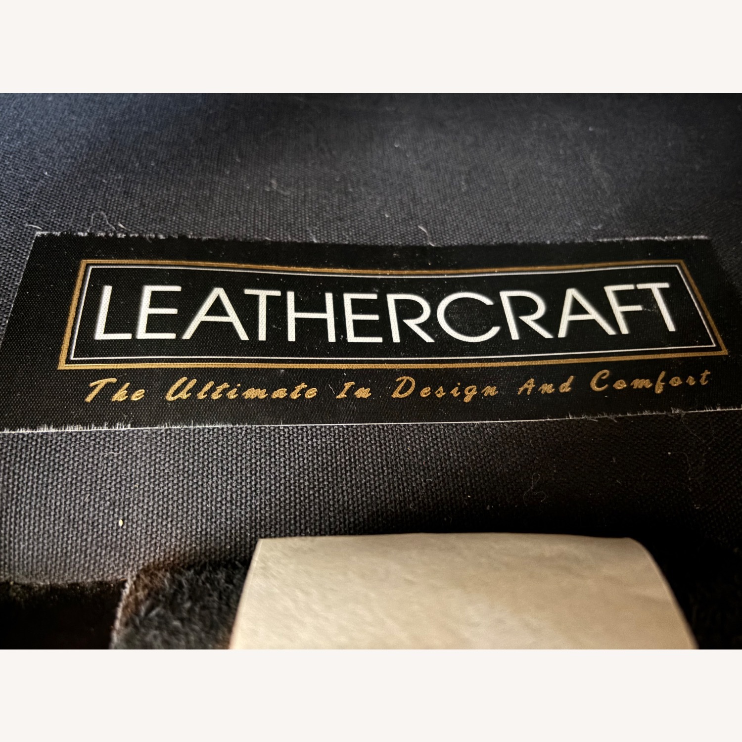 Leathercraft Leather/Fabric Sofa - image-5