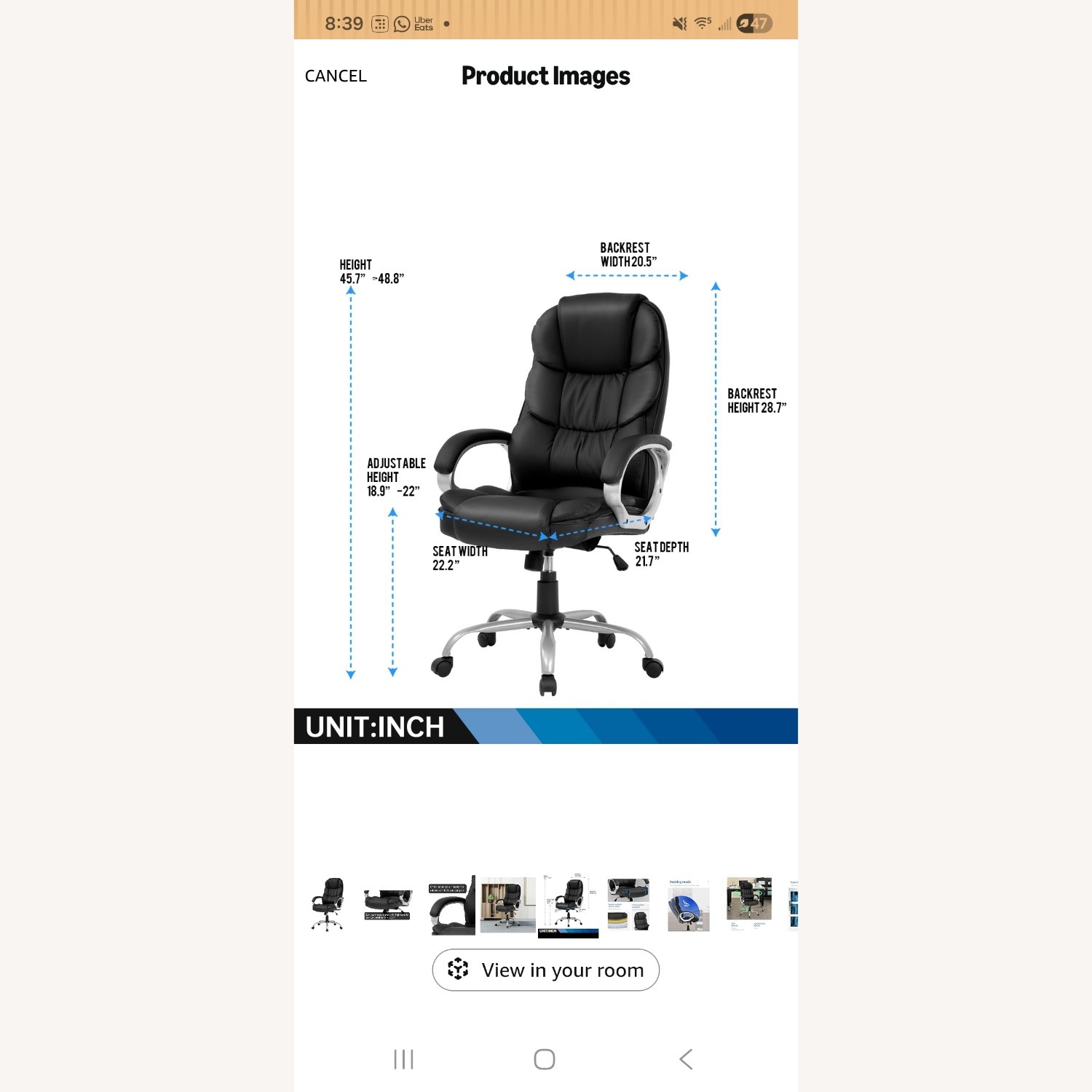 Amazon FDW Office Chair - image-2