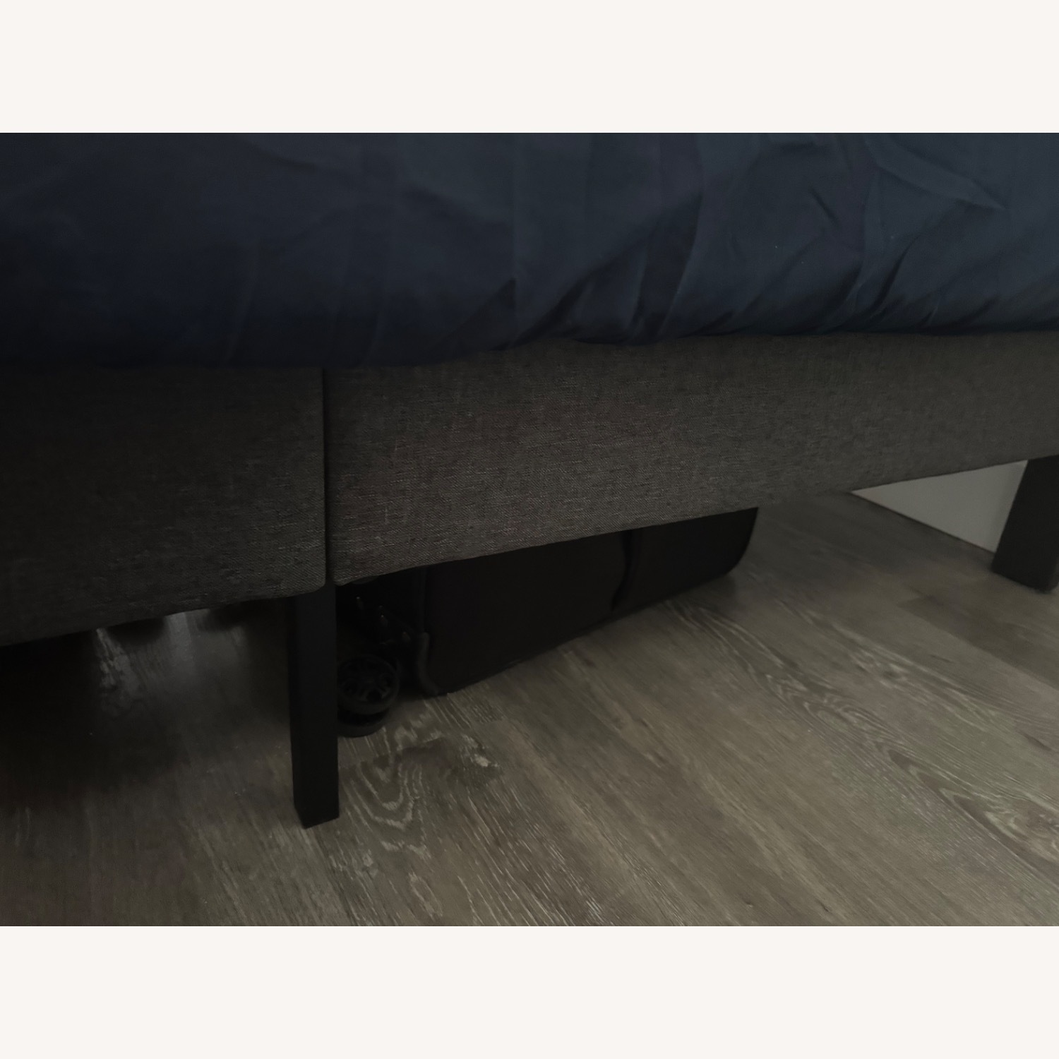 Mercury Row Dark Gray Fabric Full Bed - image-4