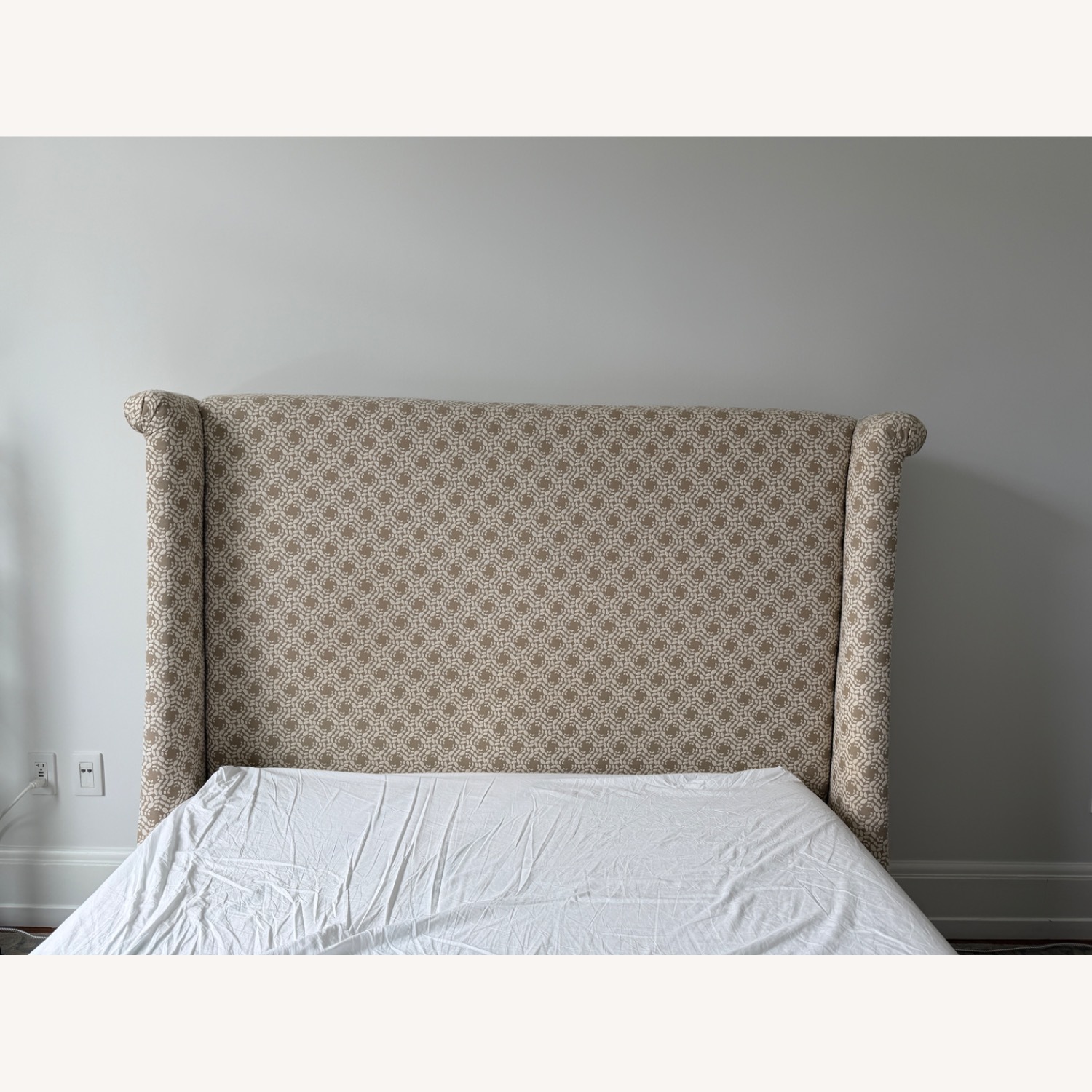 Fabric Queen Bed - image-2