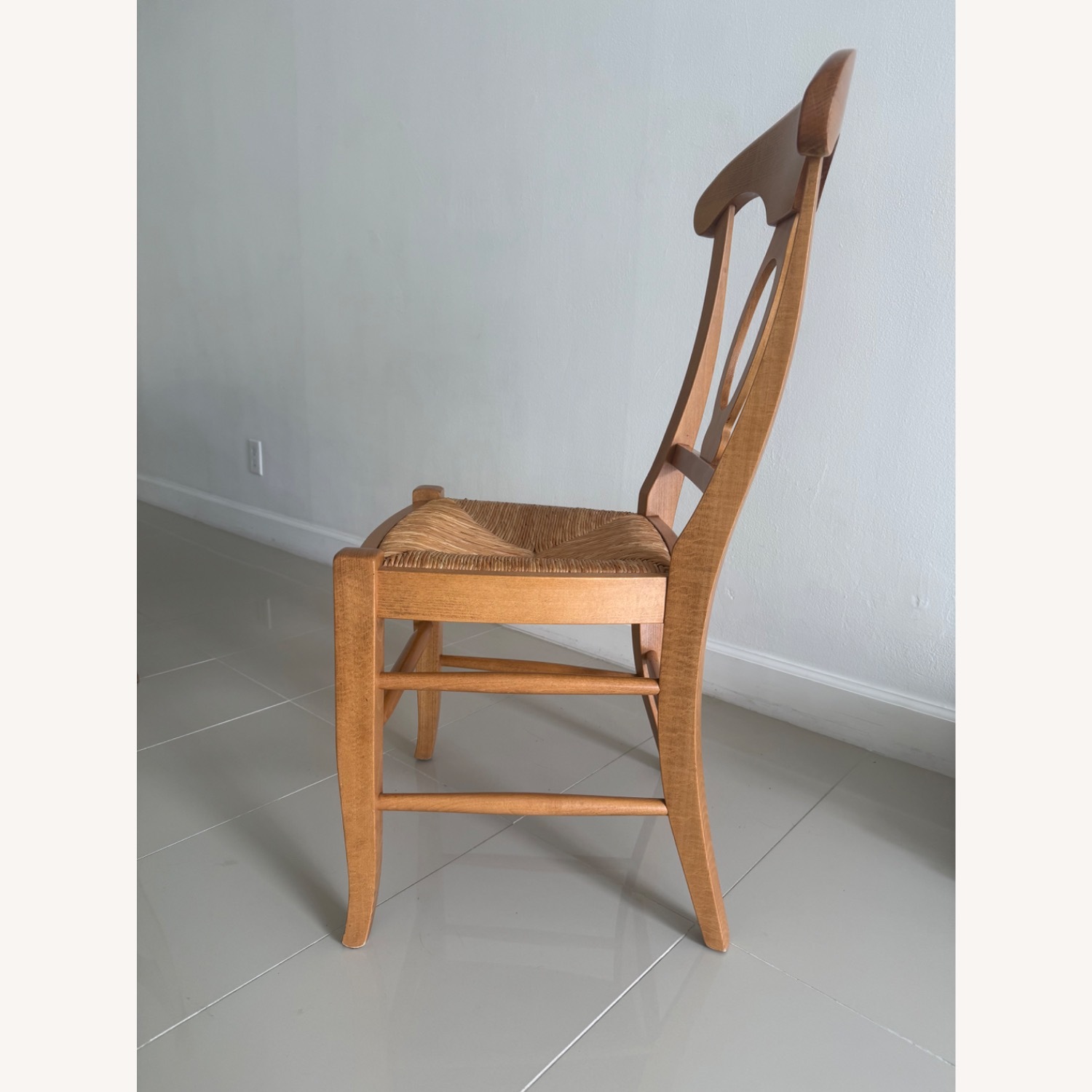 Pottery Barn Napoleon Natural Wood Dining Chair - image-2