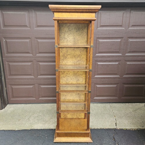 Used Antique French Style Giltwood Open Display Cabinet for sale on AptDeco