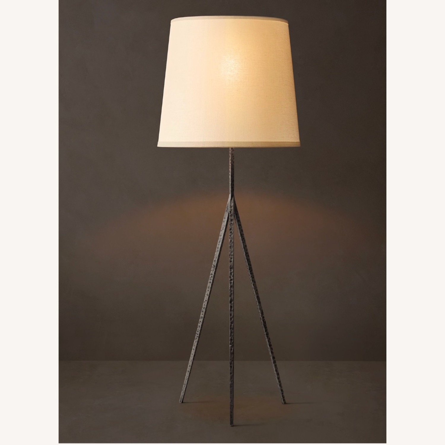 Restoration Hardware Wright Metal Floor Lamp - image-1