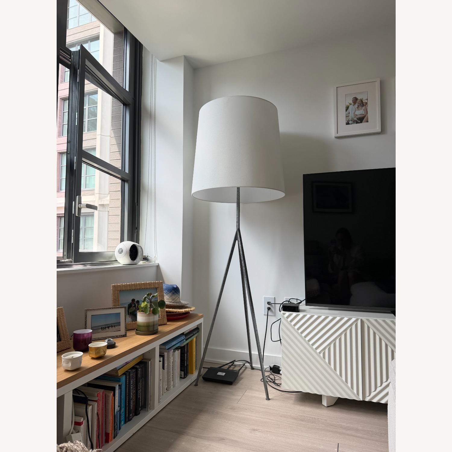 Restoration Hardware Wright Metal Floor Lamp - image-3