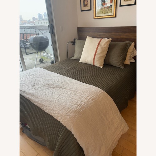 Used Pottery Barn Mateo Queen Bed for sale on AptDeco
