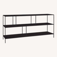 Room & Board Foshay Dark Gray Metal Bookcase