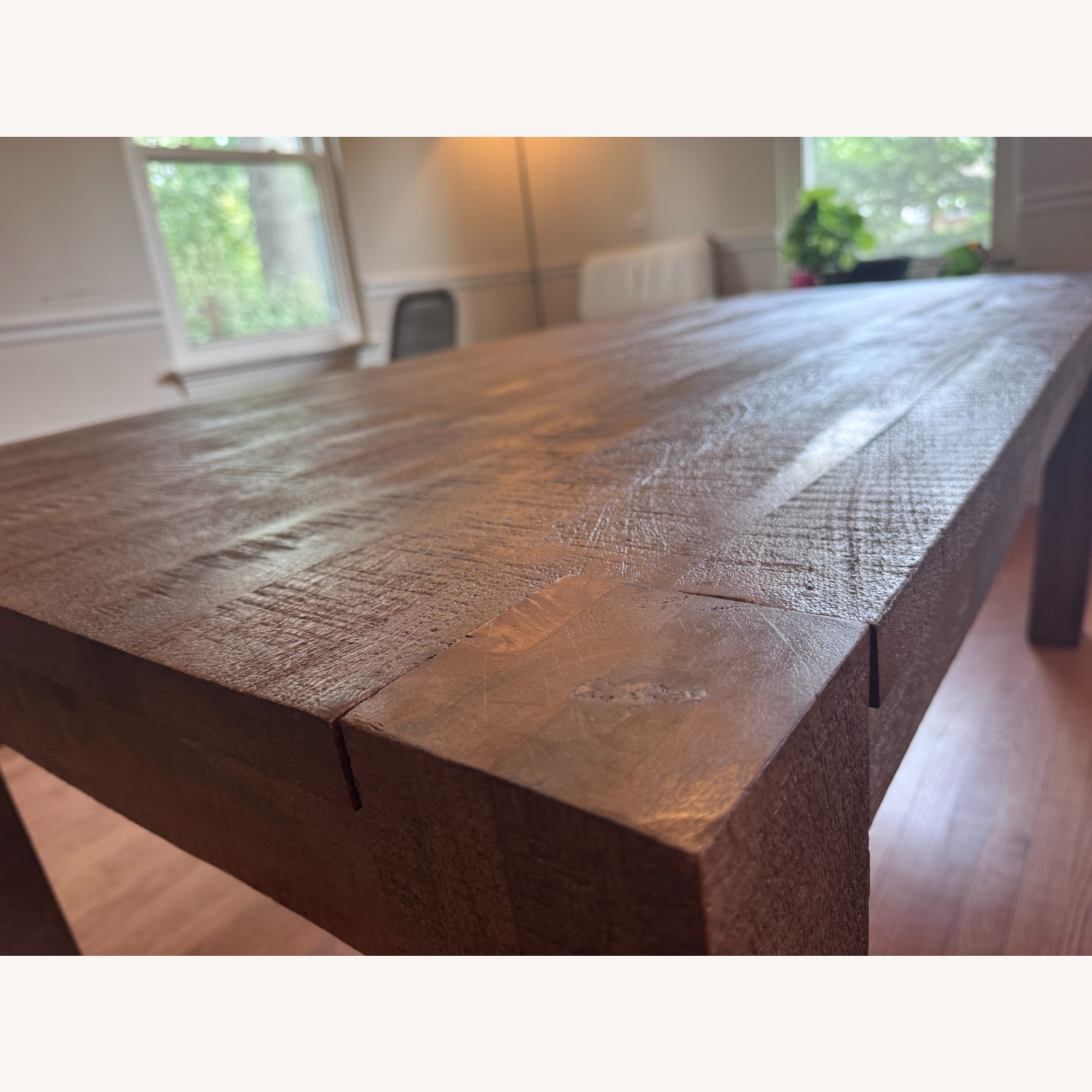 Pottery Barn West Dining Table Tawny - image-5