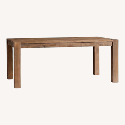 Used Pottery Barn West Dining Table Tawny for sale on AptDeco