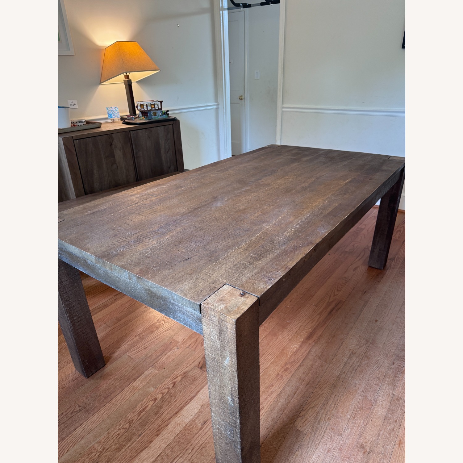 Pottery Barn West Dining Table Tawny - image-3