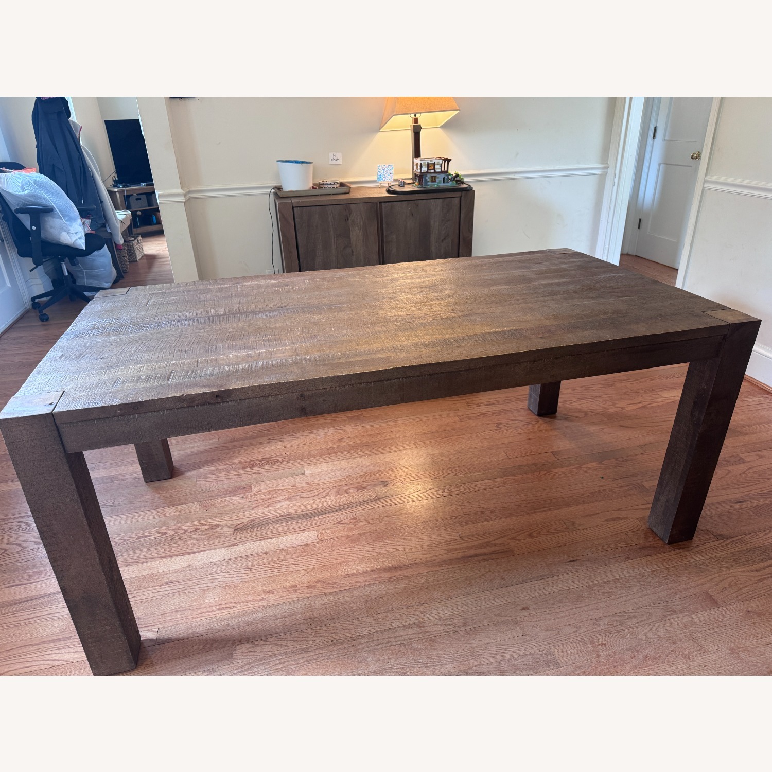 Pottery Barn West Dining Table Tawny - image-7