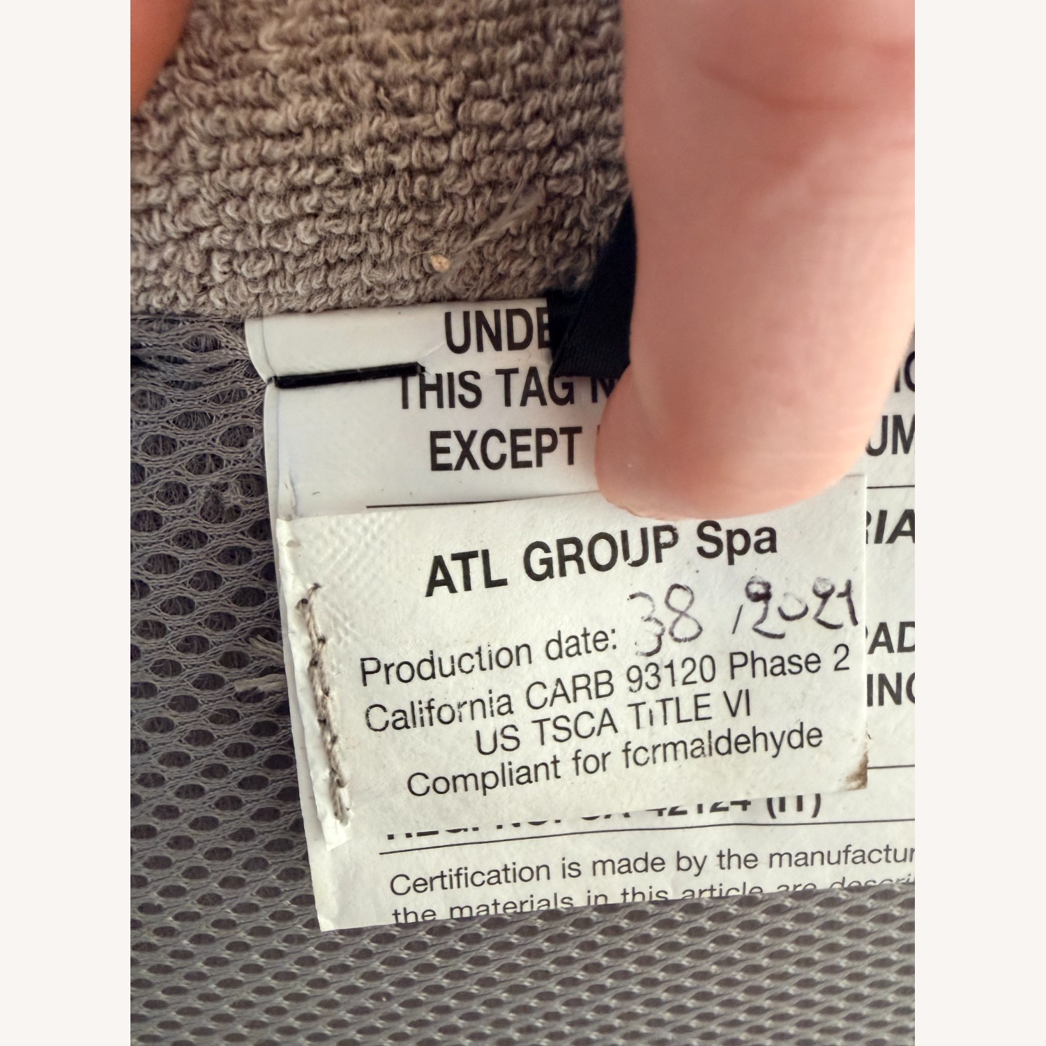 Roche Bobois Light Gray Fabric 3+ Seater Sofa - image-7