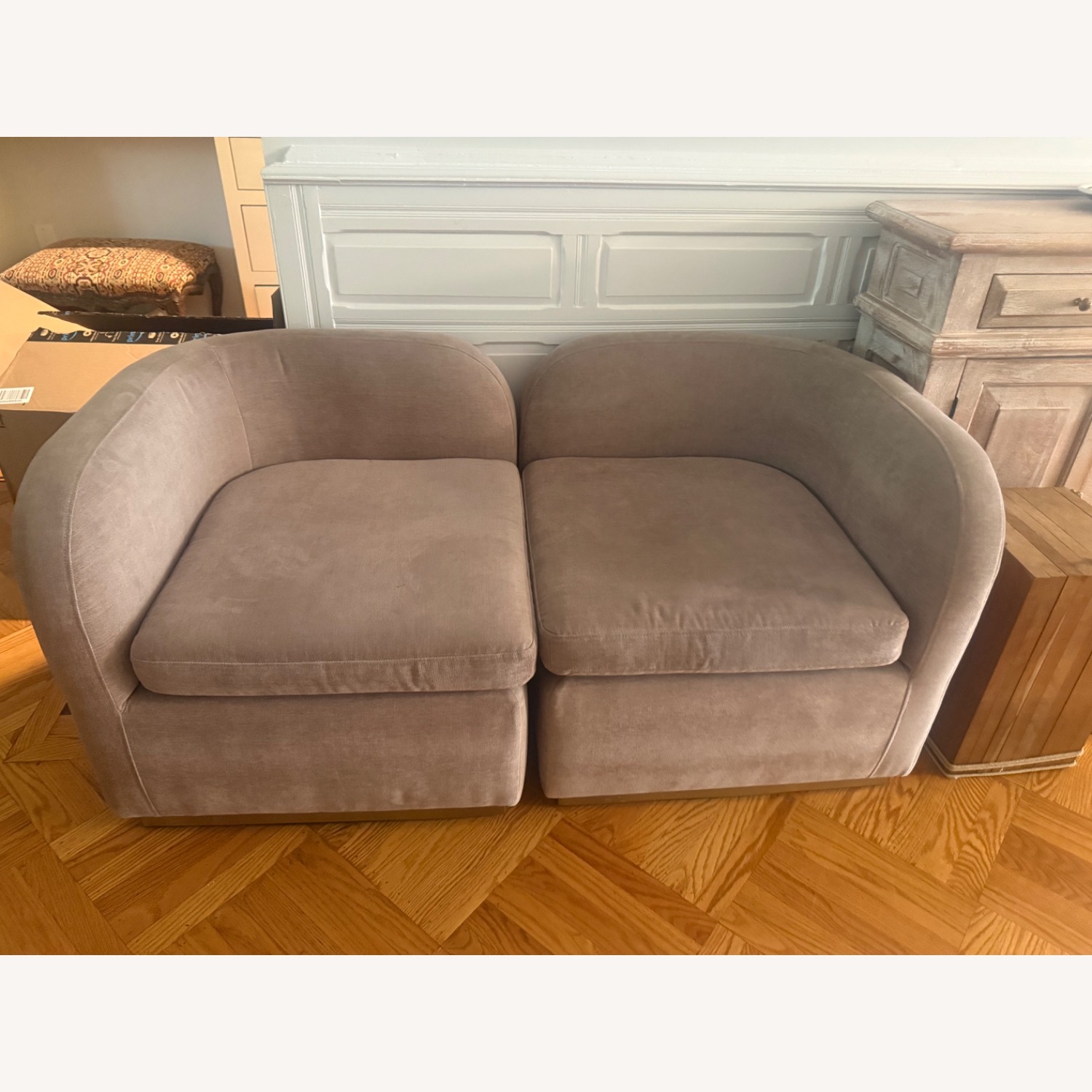 West Elm Roar + Rabbit Tête-à-Tête Chairs - image-2