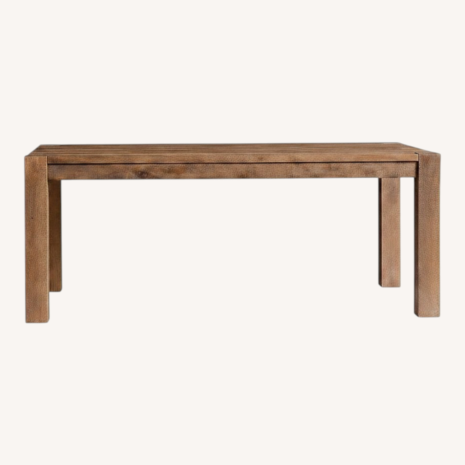 Pottery Barn West Parsons Dining Bench Tawny - image-0