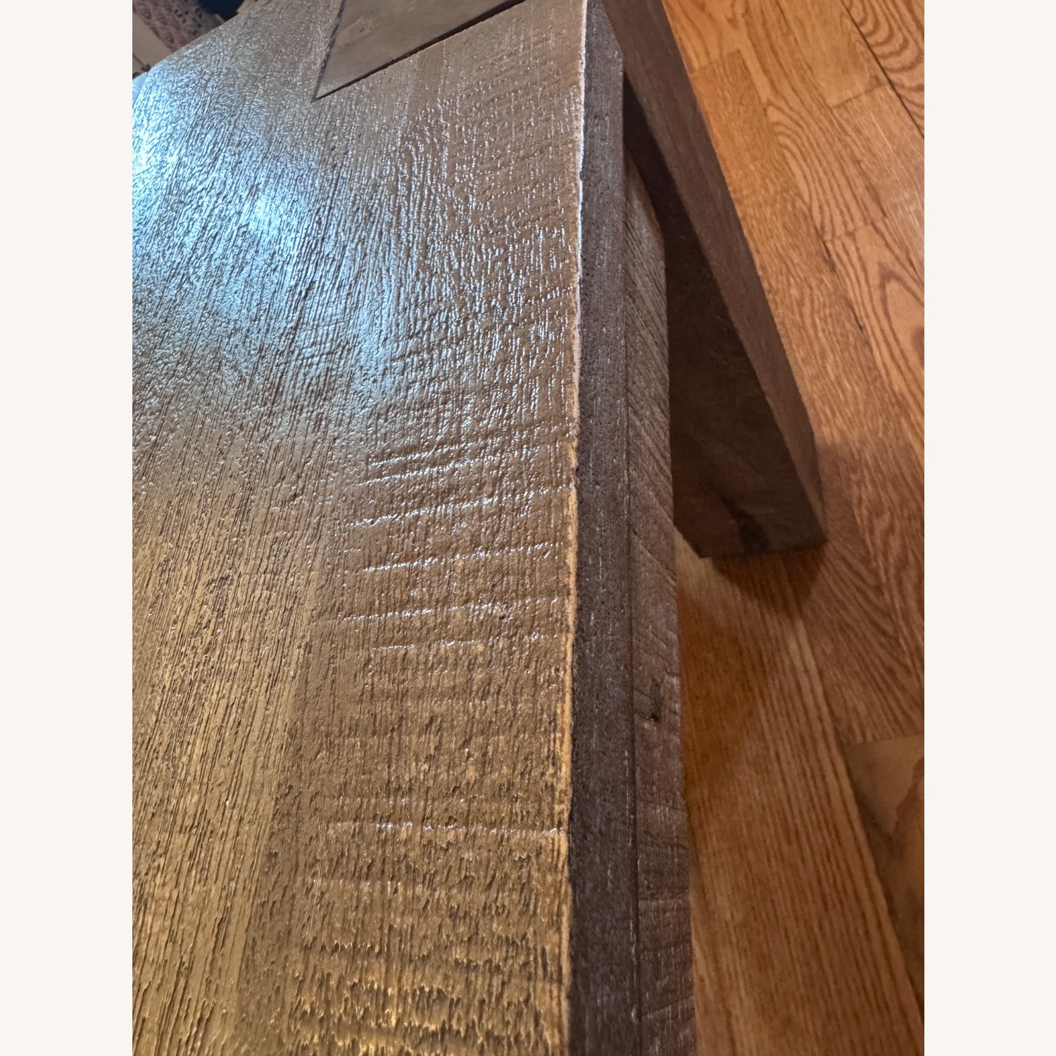 Pottery Barn West Parsons Dining Bench Tawny - image-3