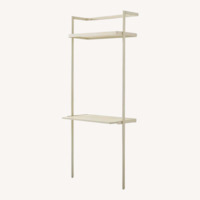 West Elm Blane White Metal Desk