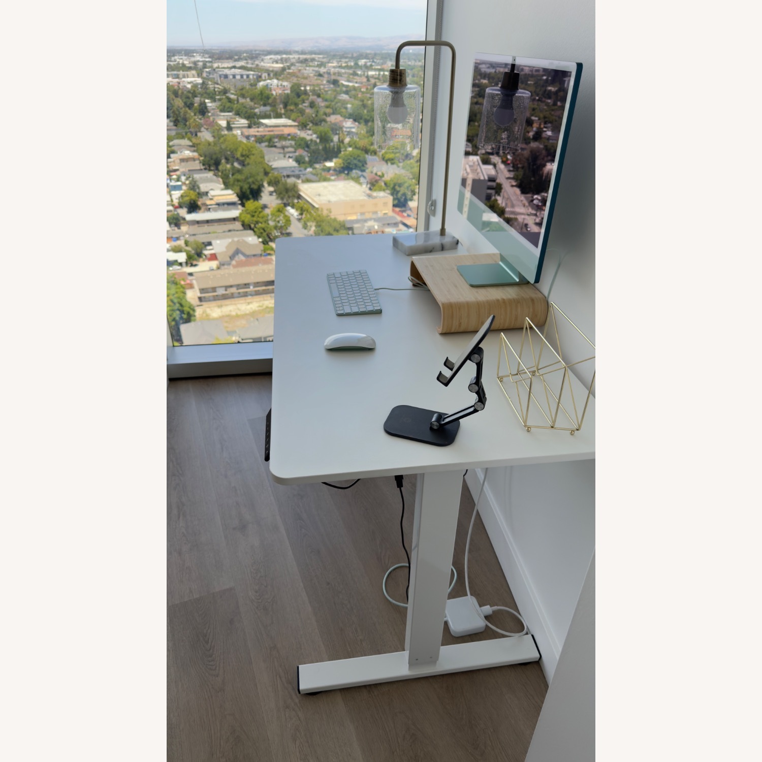 Versa Tables White Wood Desk - image-3