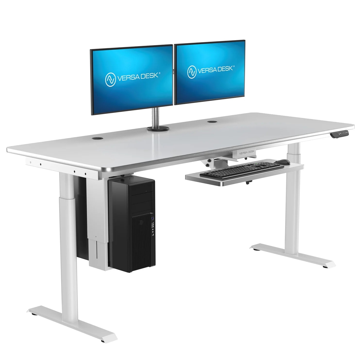 Versa Tables White Wood Desk - image-4