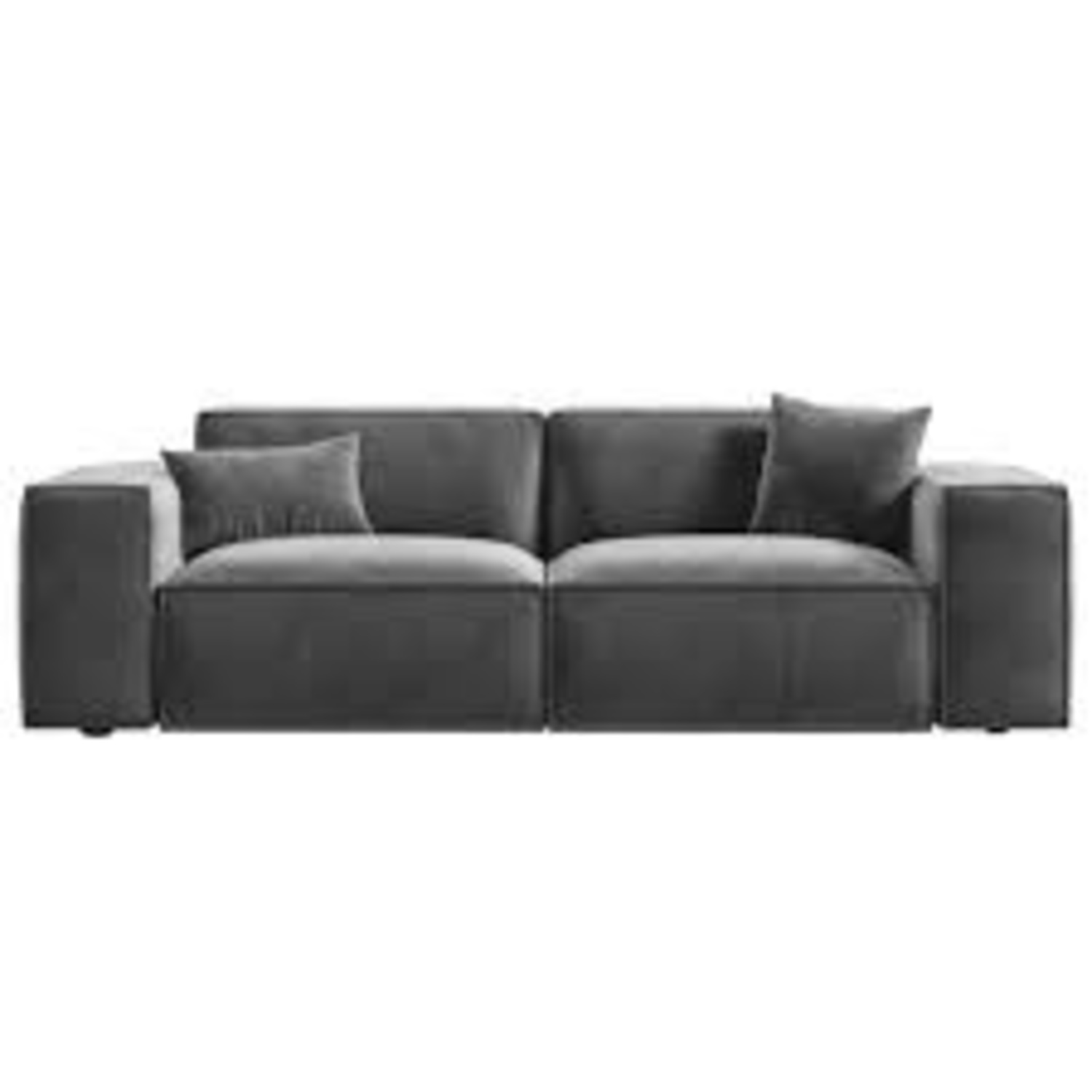 Rove Concepts Porter Dark Gray Fabric 2 Seater Sofa - image-4