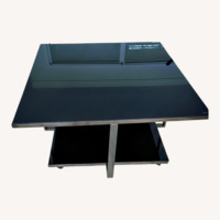 Black Glass Coffee Table