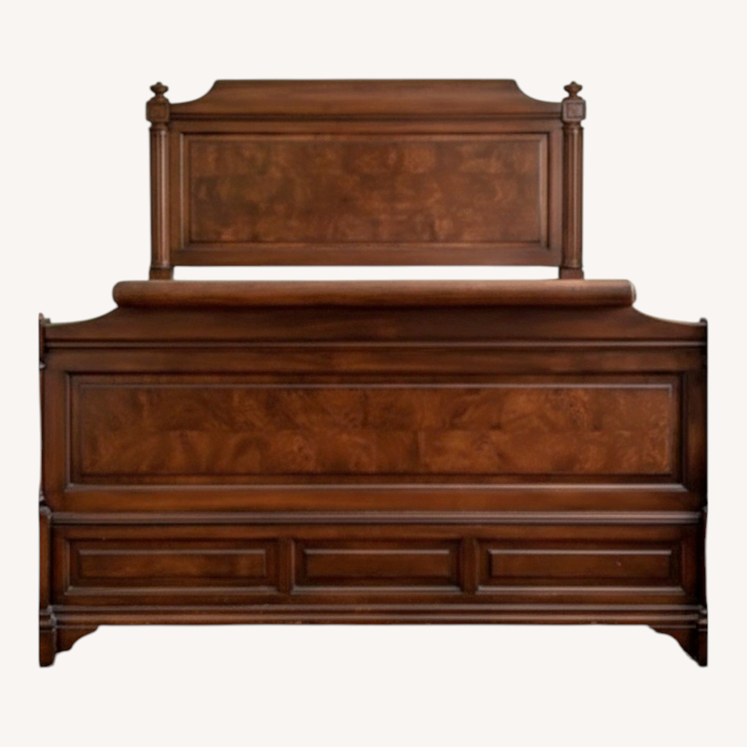 Ethan Allen Queen Bed Frame - image-0