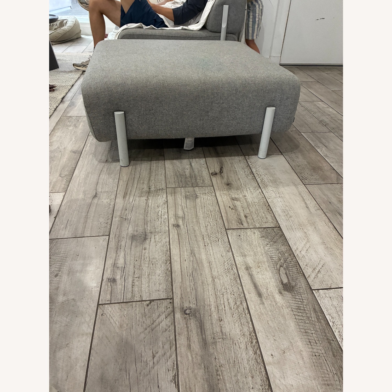 Palo Ottoman, Grey - image-1