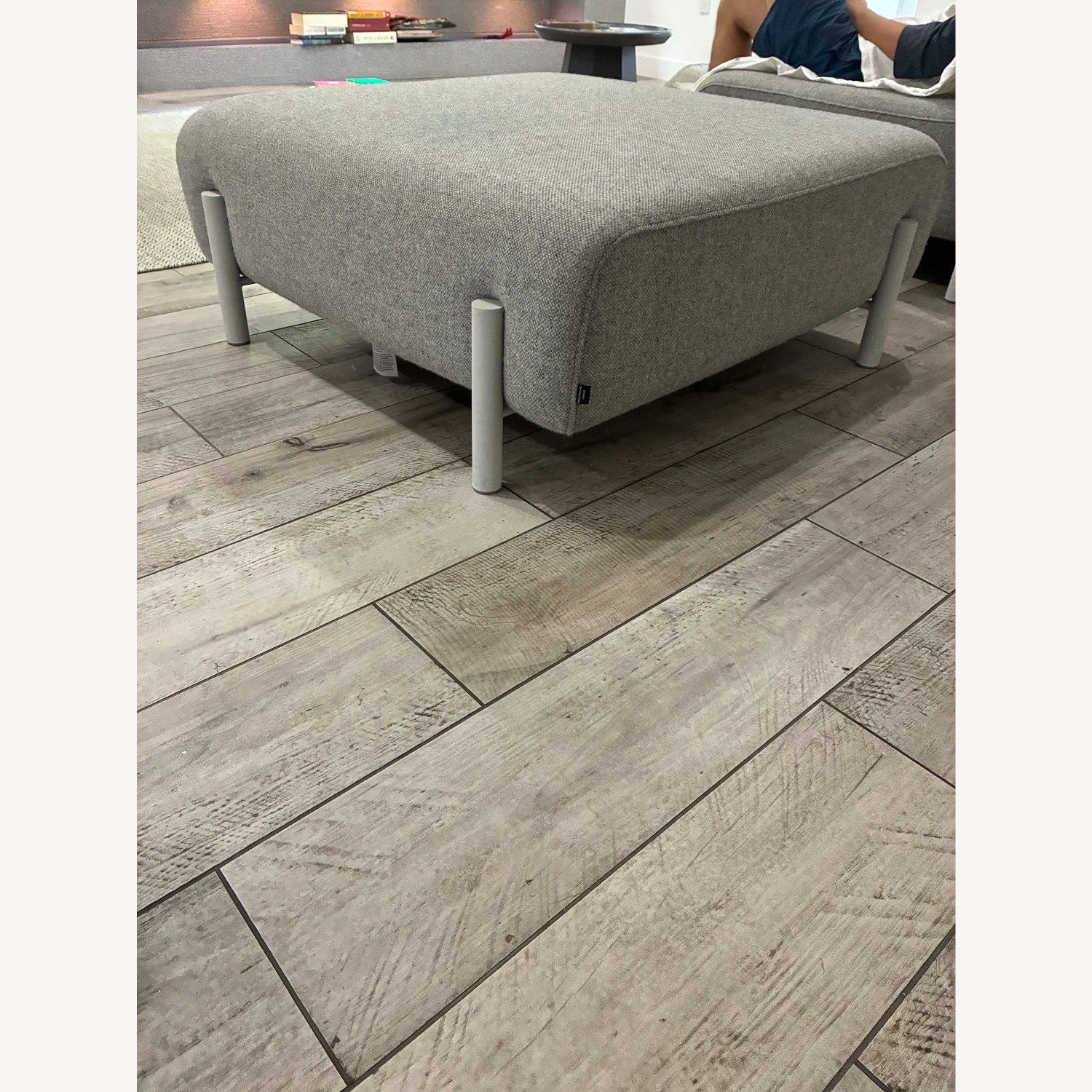 Palo Ottoman, Grey - image-2