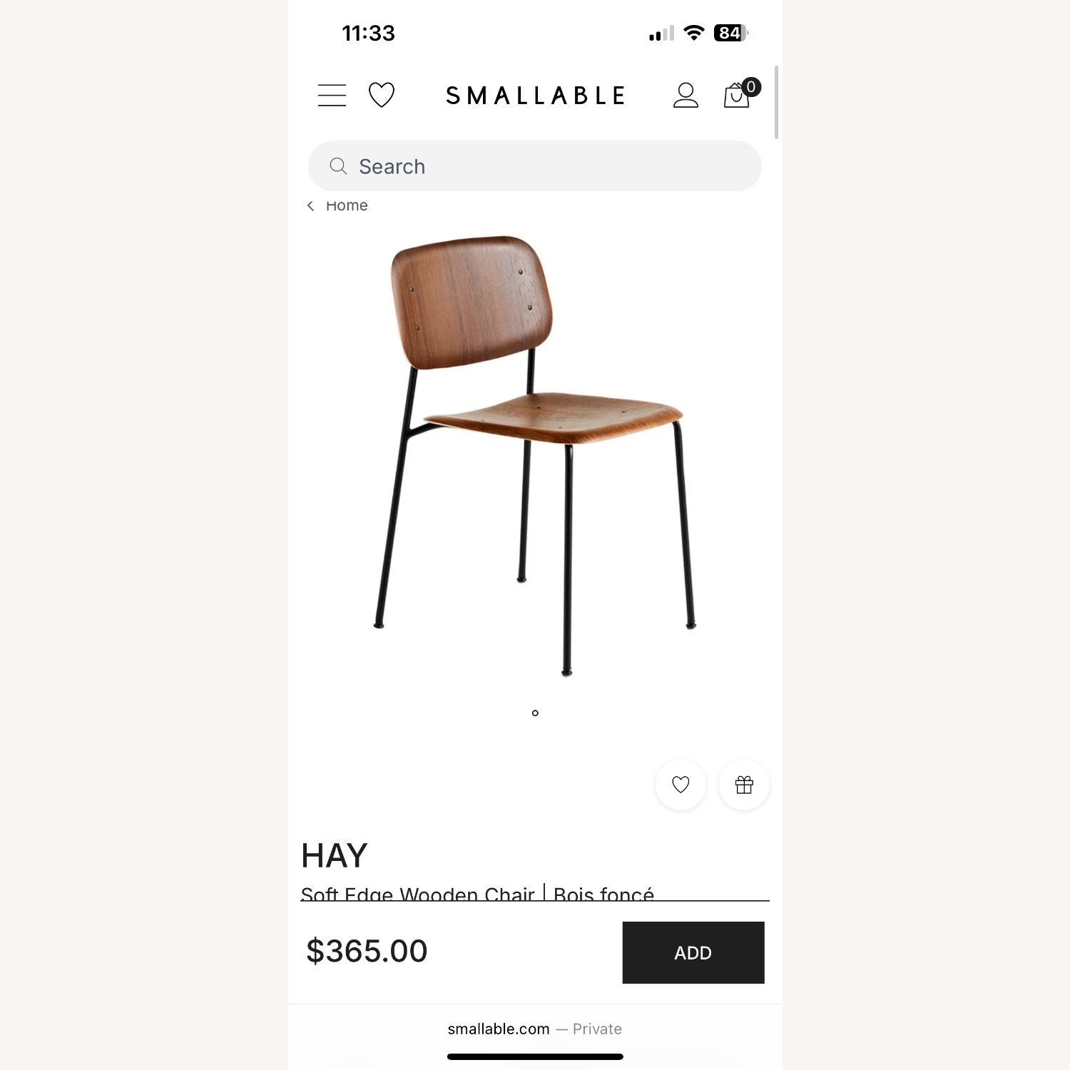 Hay Dark Brown Wood Dining Chairs - image-4