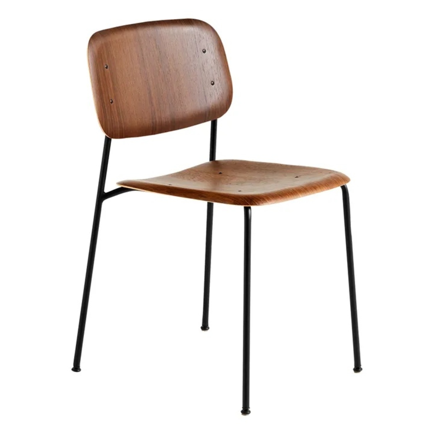 Hay Dark Brown Wood Dining Chairs - image-5