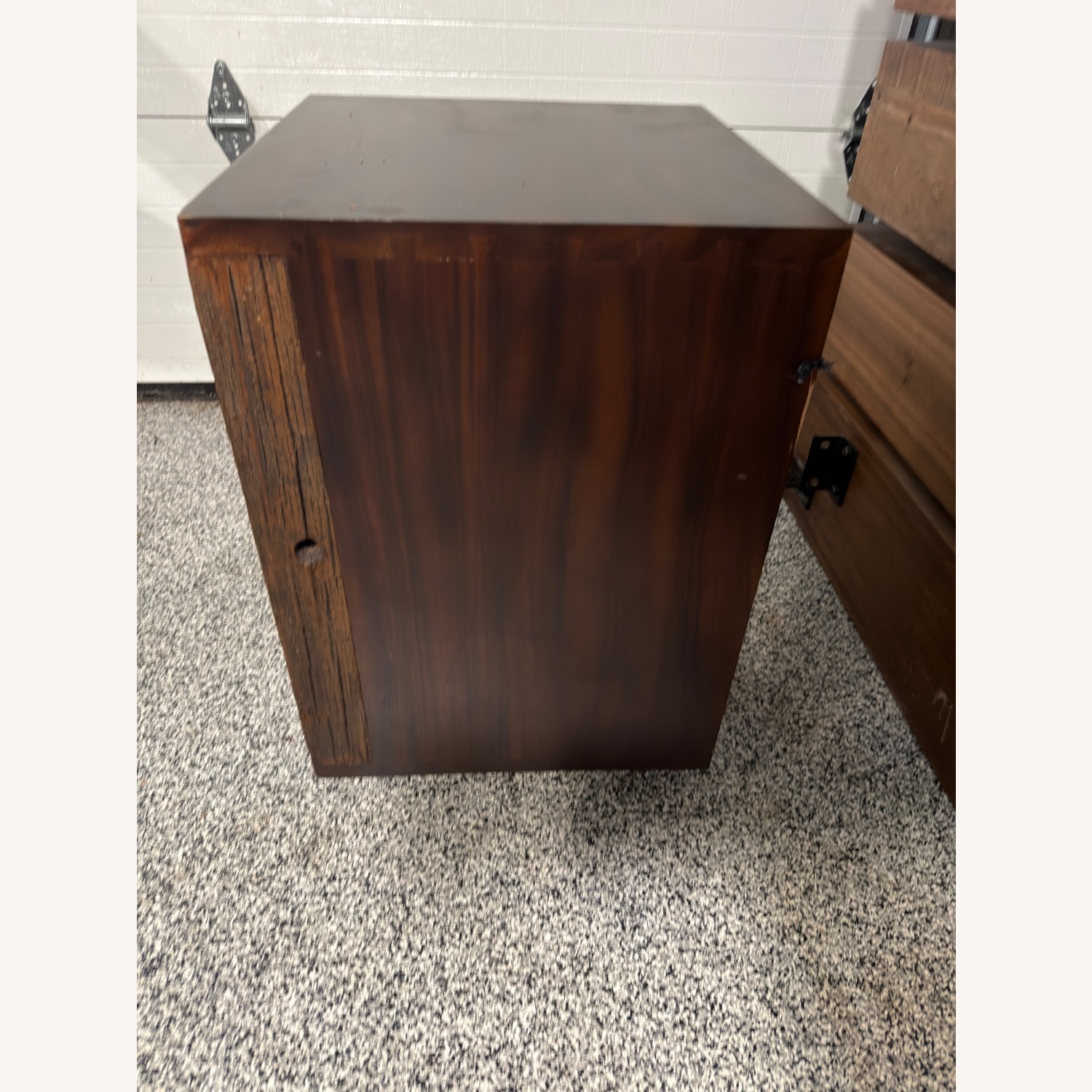 Four Hands Dark Brown Wood End Tables (2) - image-3