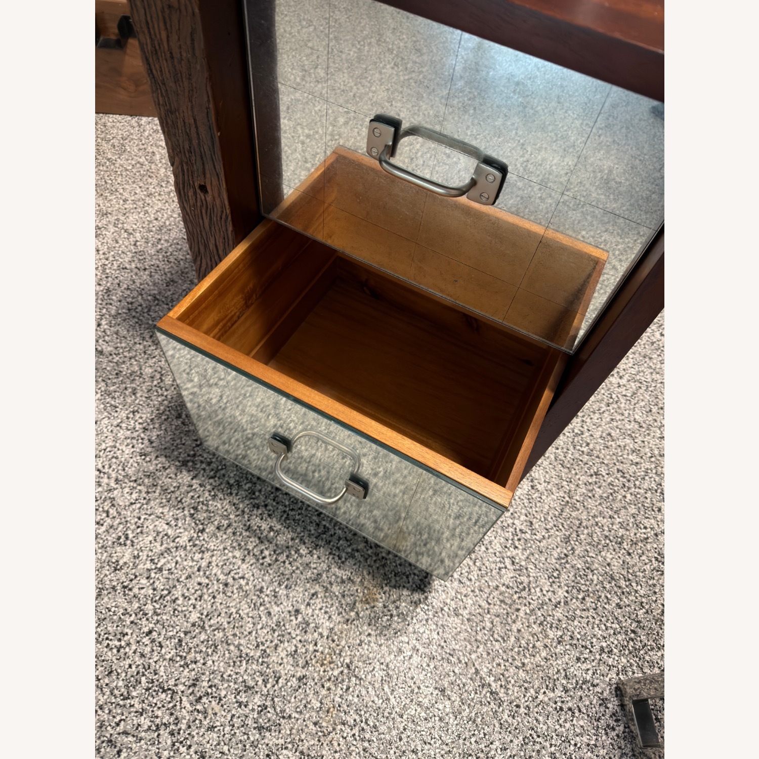 Four Hands Dark Brown Wood End Tables (2) - image-6
