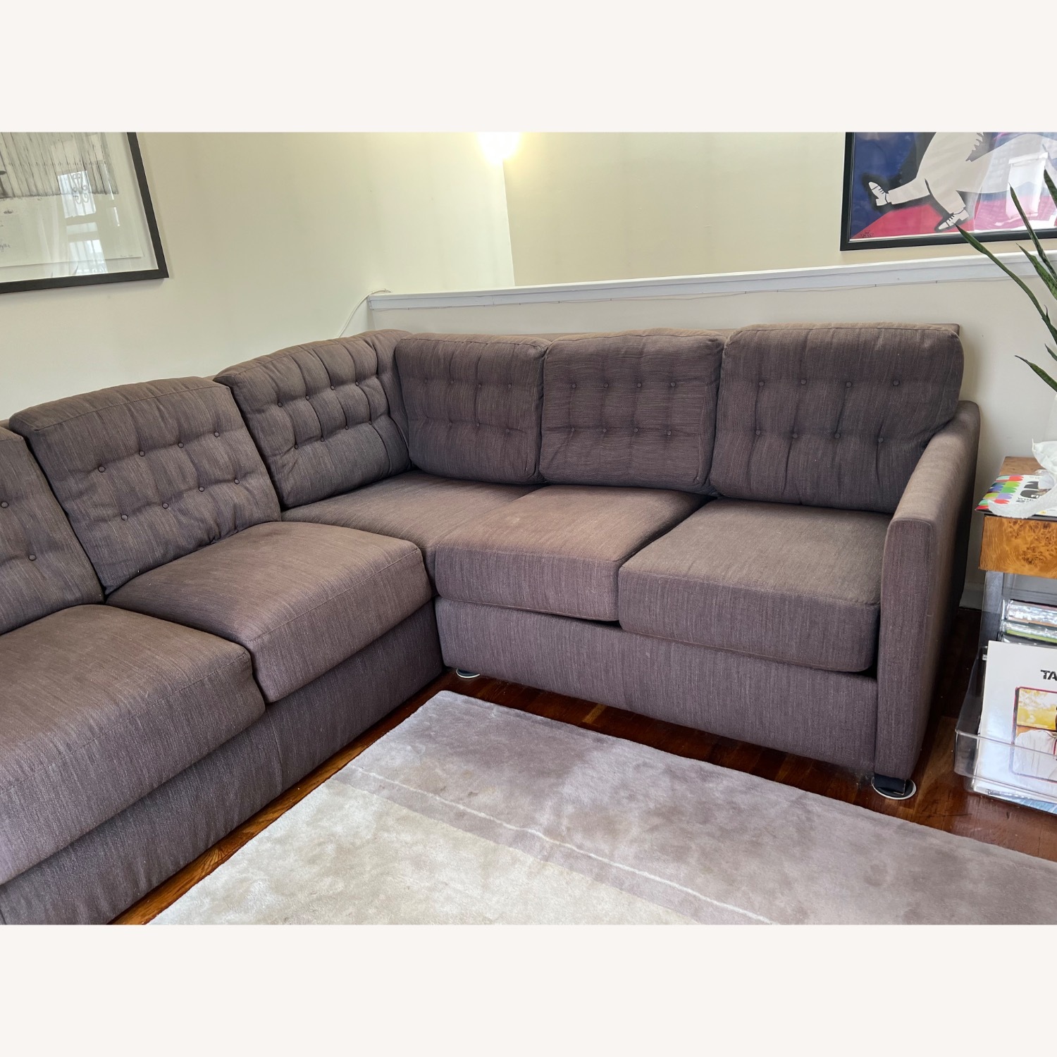 American Leather Sleeper Sofa Sectional - image-4