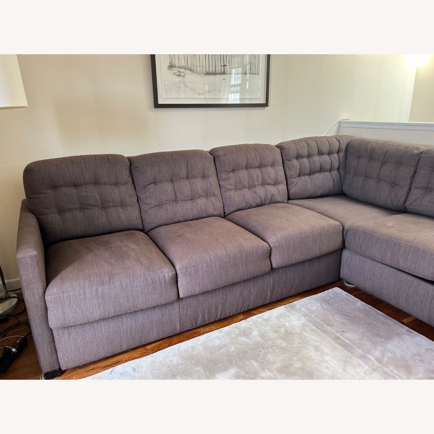 American Leather Sleeper Sofa Sectional - image-3
