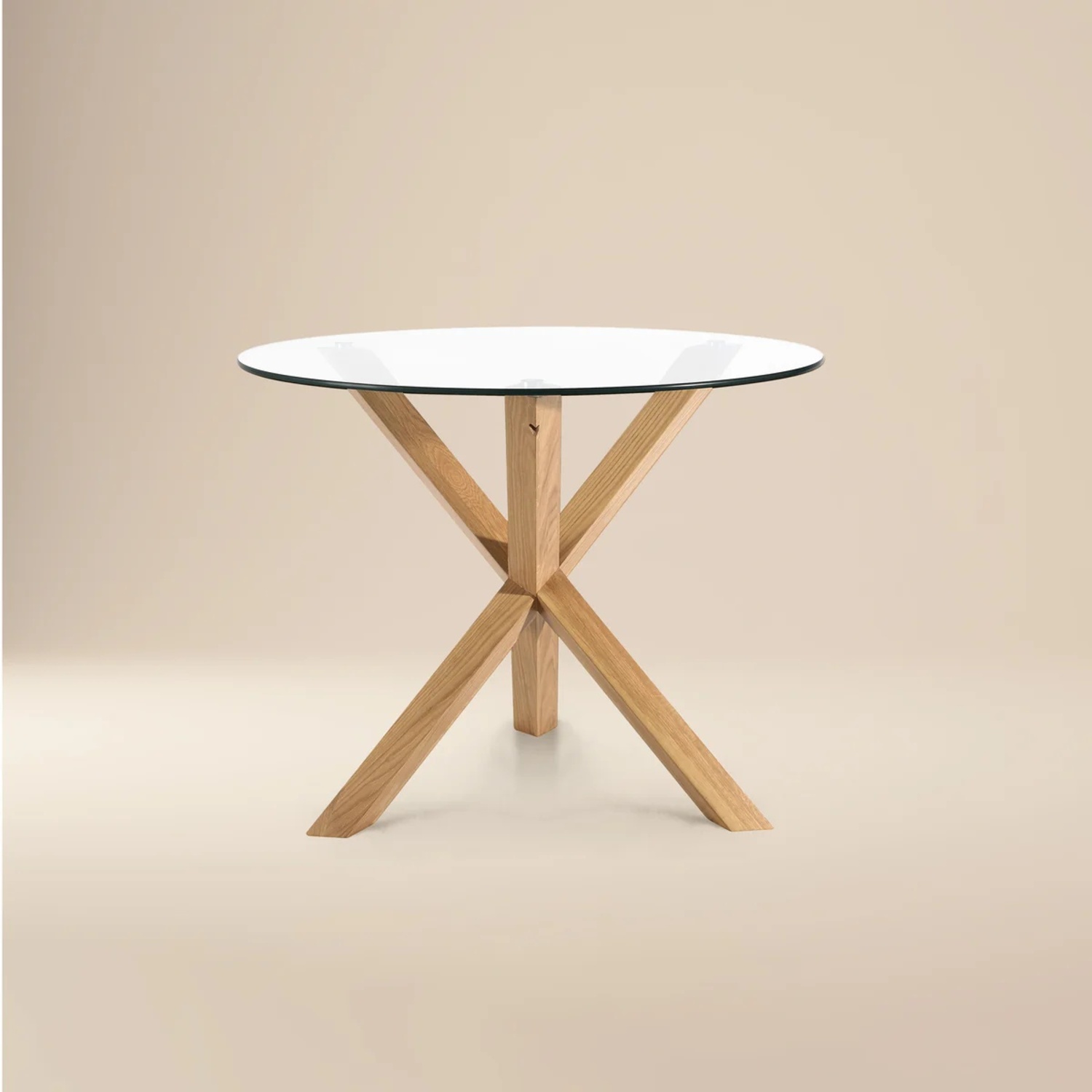 Poly and Bark Glass Dining Table - image-4