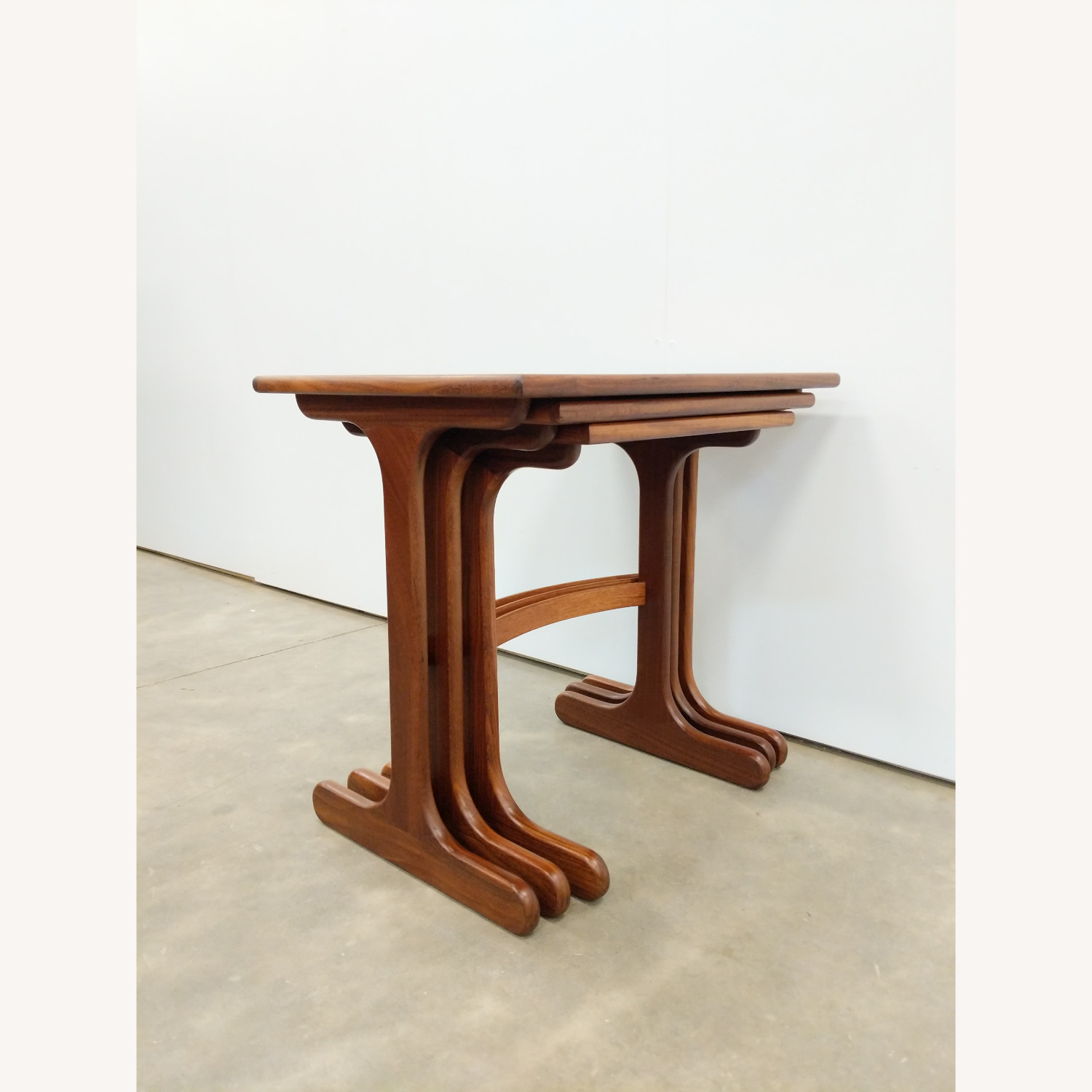 G Plan Vintage Mid Century Modern Nesting Tables - image-8