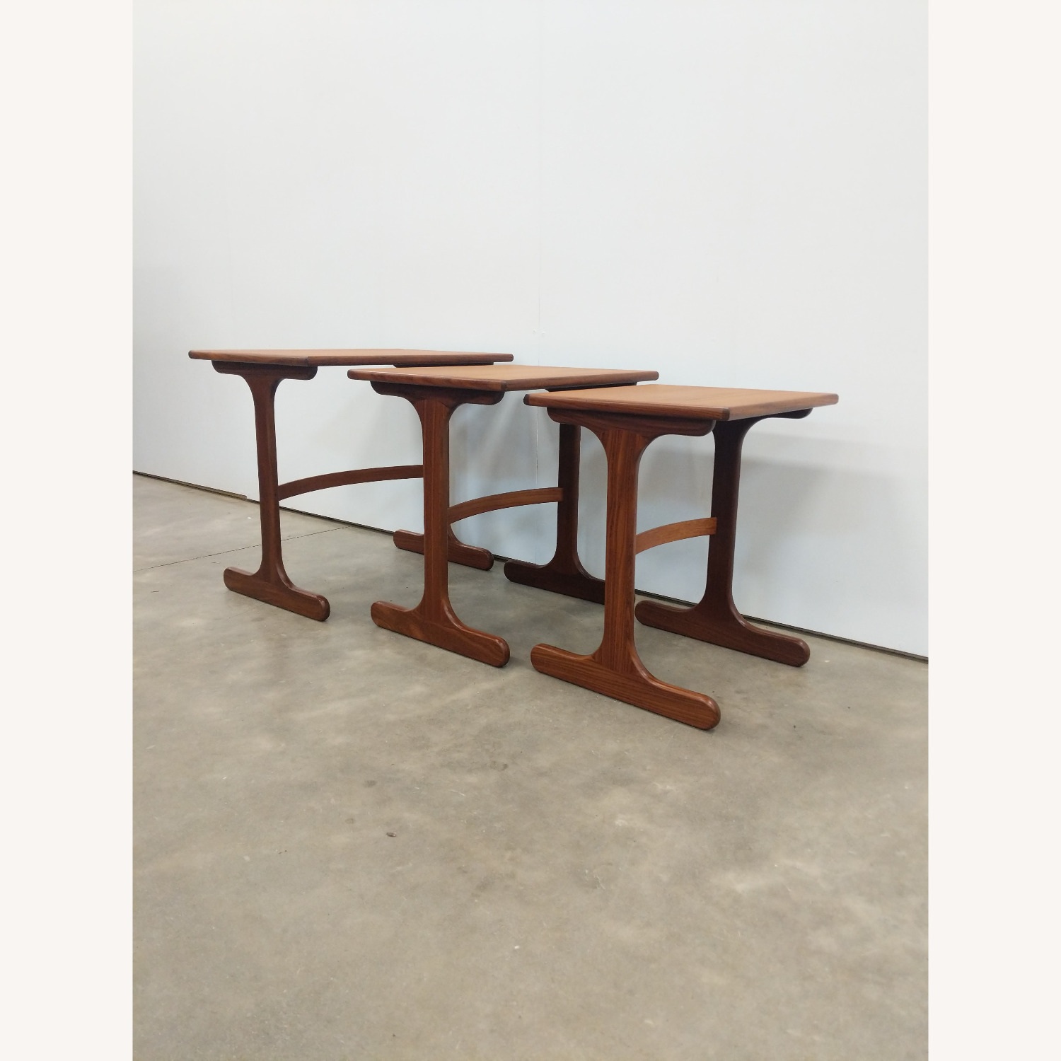 G Plan Vintage Mid Century Modern Nesting Tables - image-3
