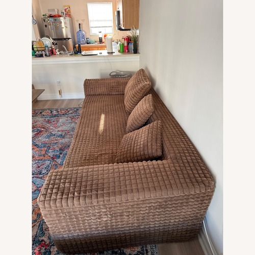 Used Dark Brown 3+ Seater Sofa for sale on AptDeco
