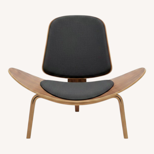 Used Dark Brown Fabric Accent Chairs for sale on AptDeco