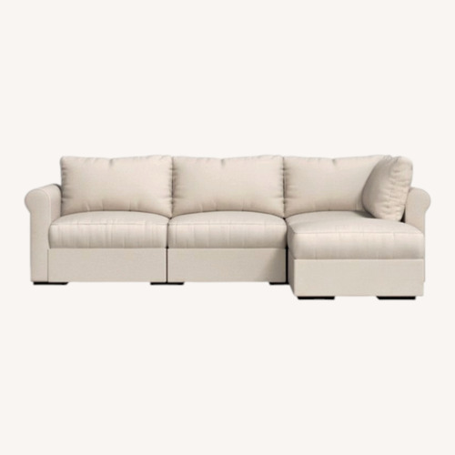 Used LoveSac Natural Fabric 3+ Piece Sectional for sale on AptDeco
