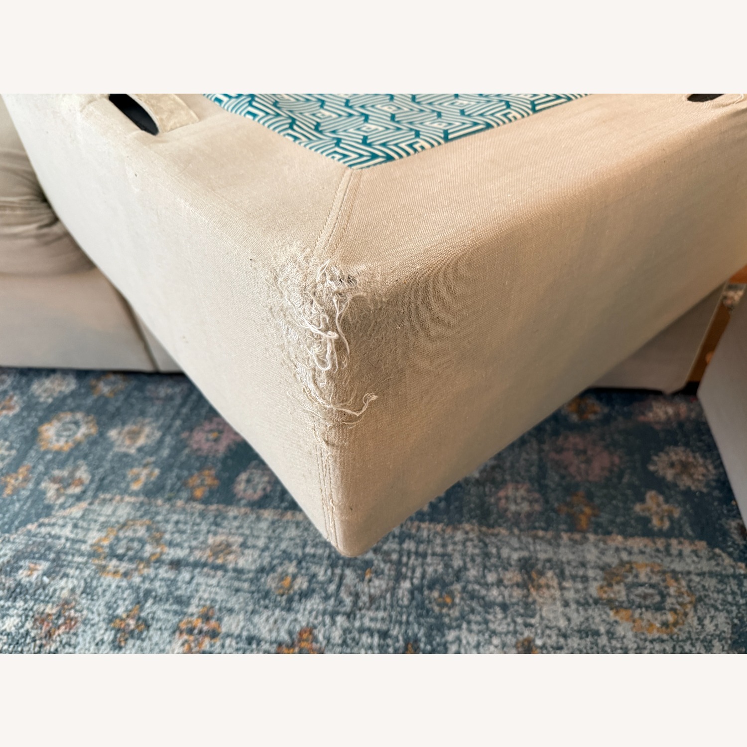 LoveSac Natural Fabric 3+ Piece Sectional - image-6